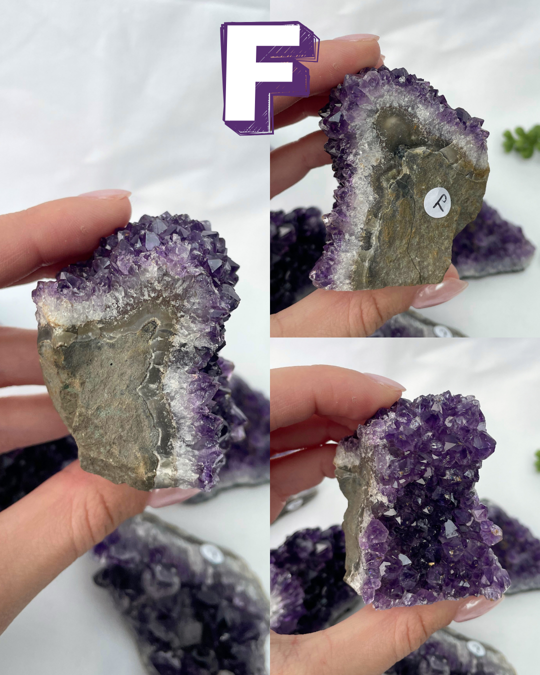 Medium Amethyst Clusters | AA Grade | Uruguayan Amethyst