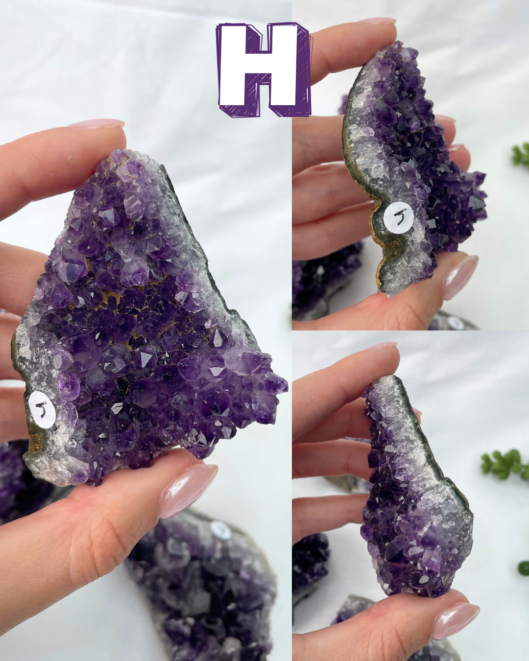 Medium Amethyst Clusters | AA Grade | Uruguayan Amethyst