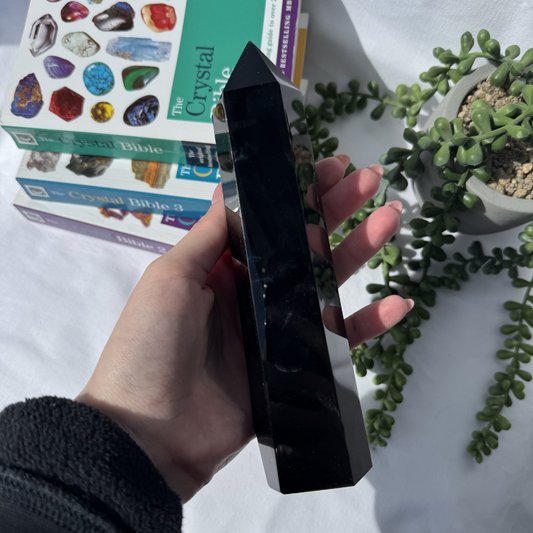 Black Obsidian Large Tower