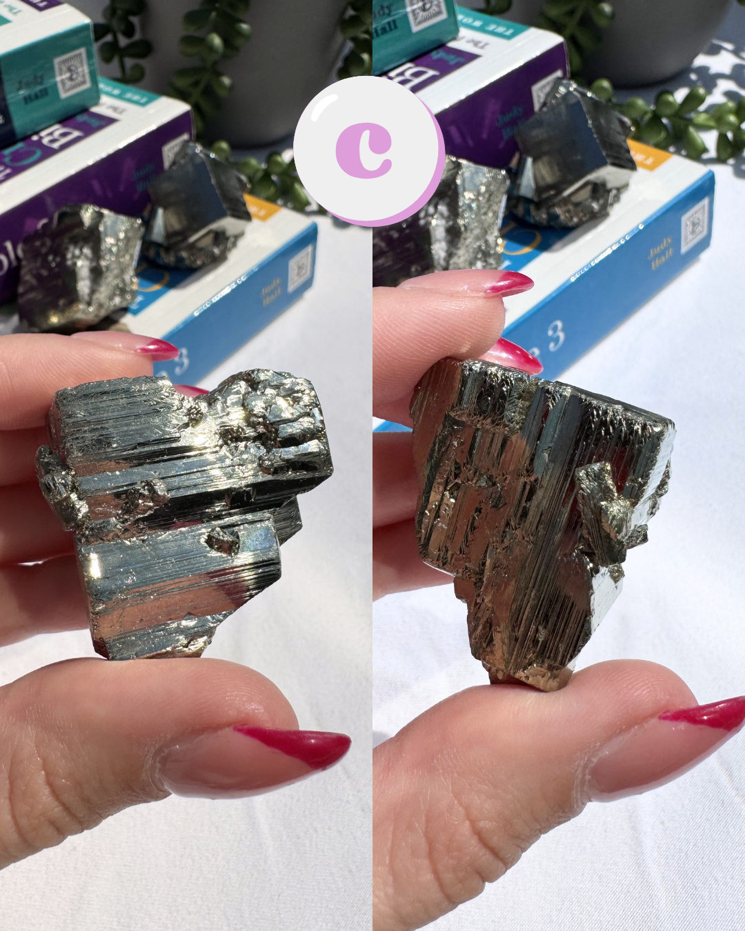 Pyrite Cubic Clusters