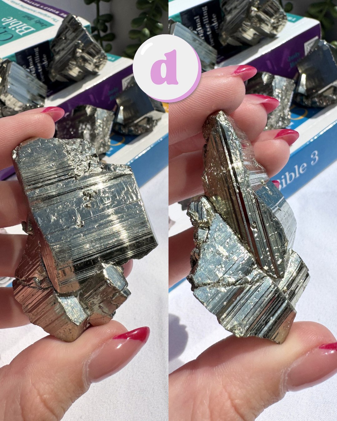 Pyrite Cubic Clusters
