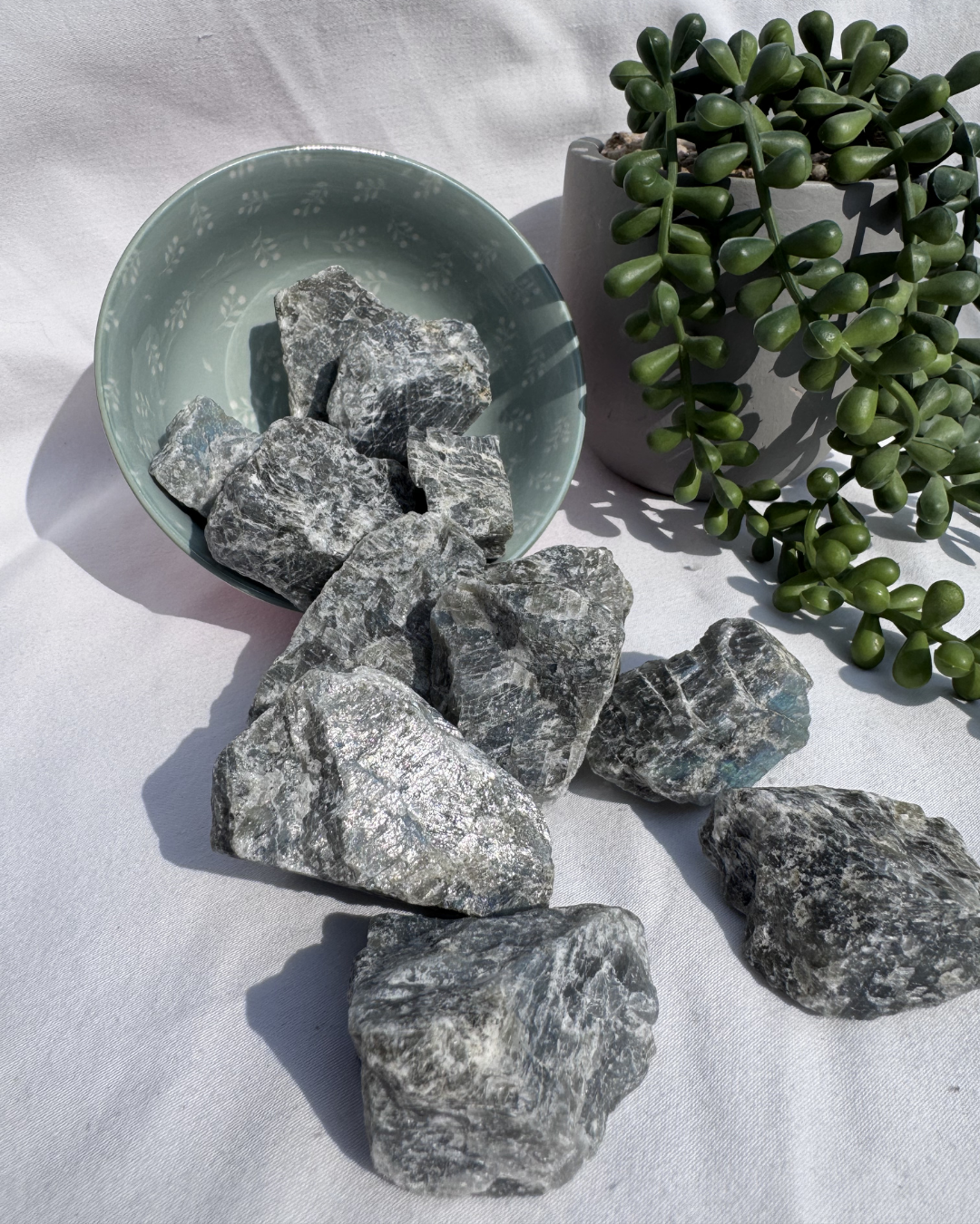 Raw Labradorite Chunks