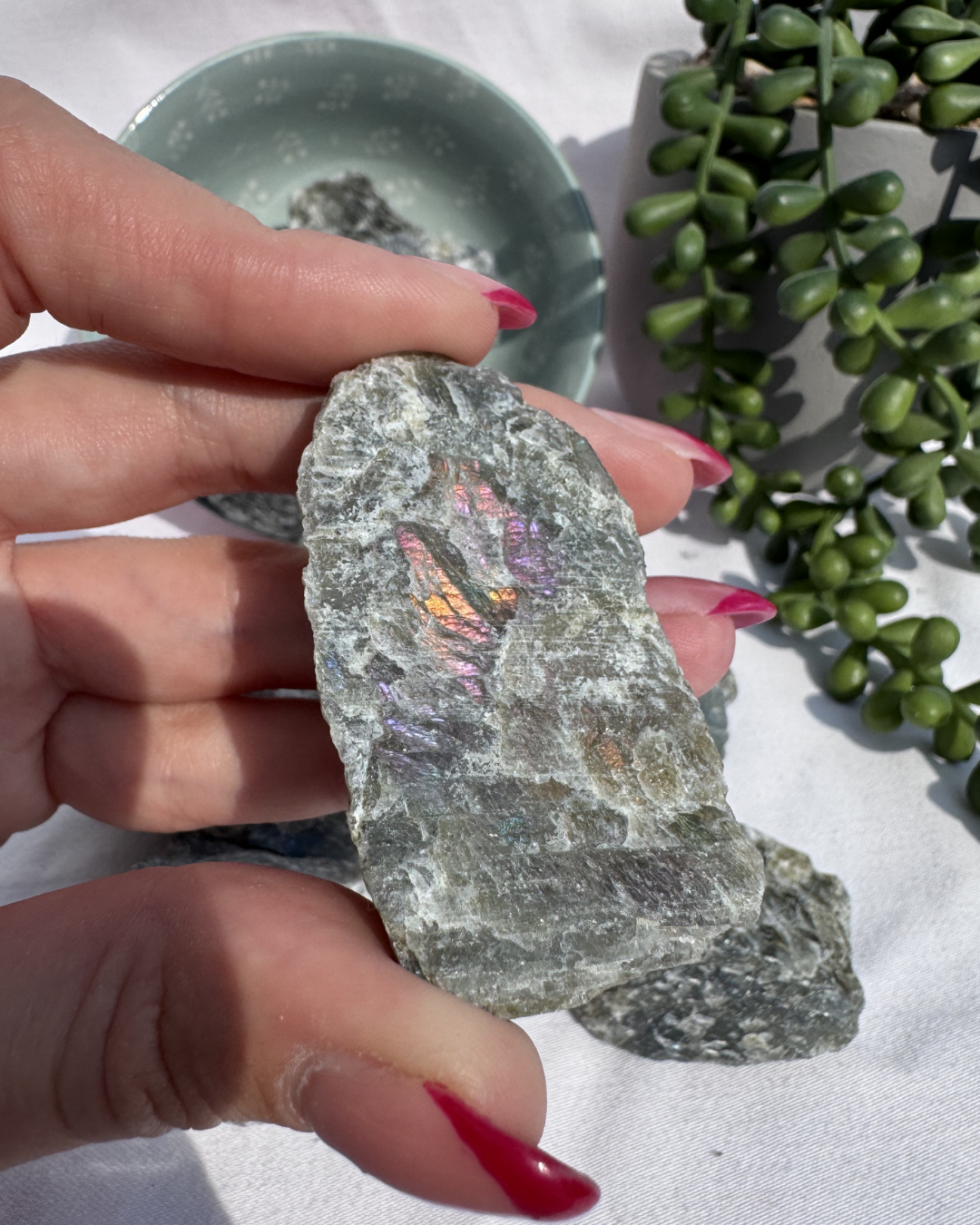 Raw Labradorite Chunks