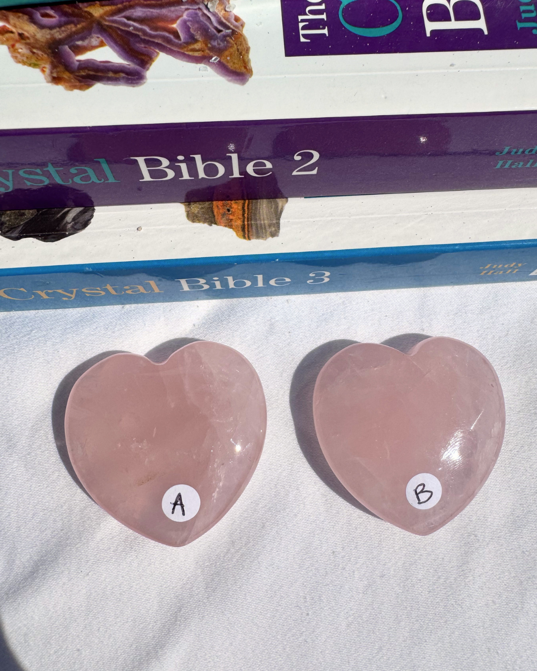 Rose Quartz A Grade Hearts