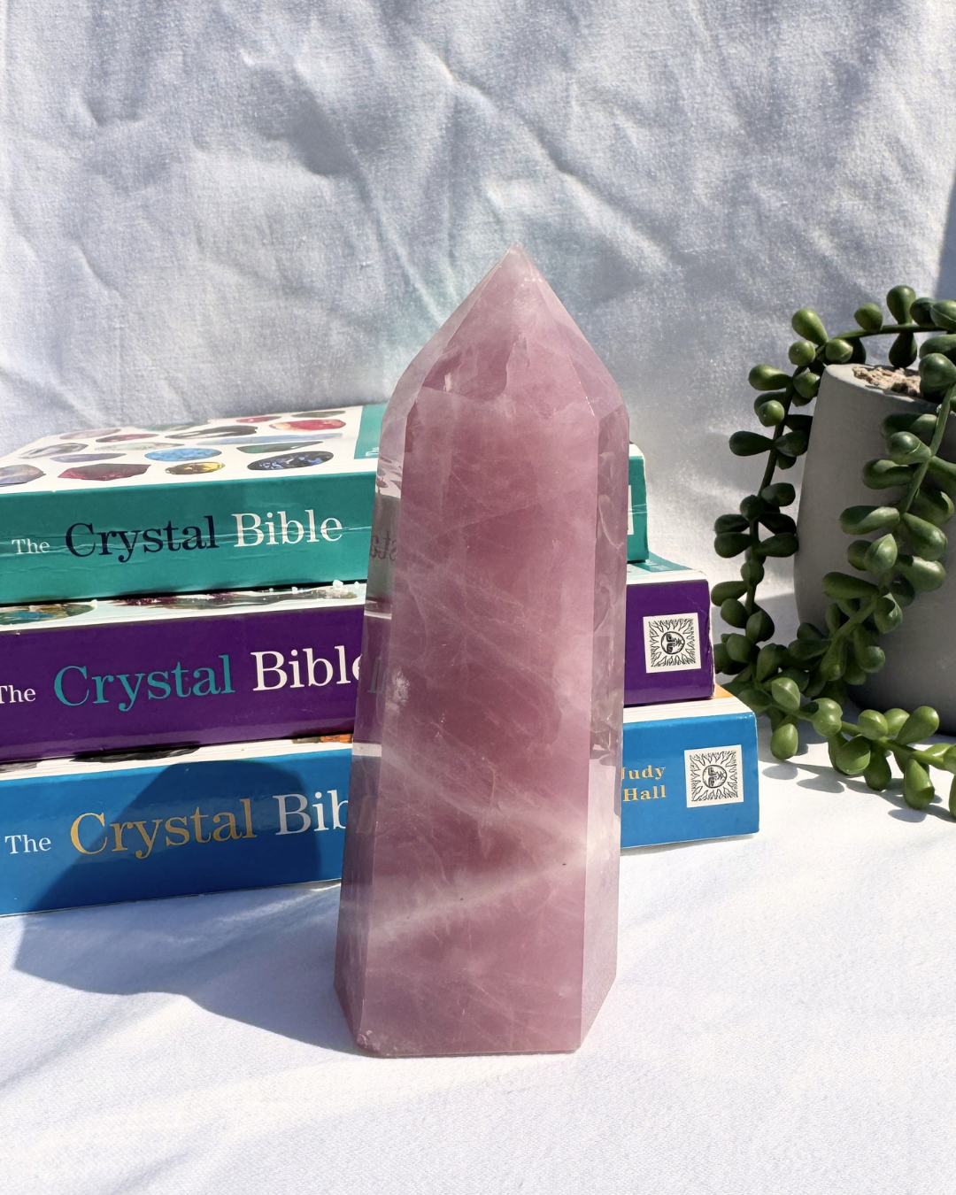 Rose Quartz Chunky Tower