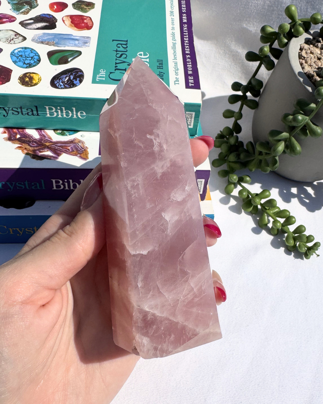 Rose Quartz Chunky Tower