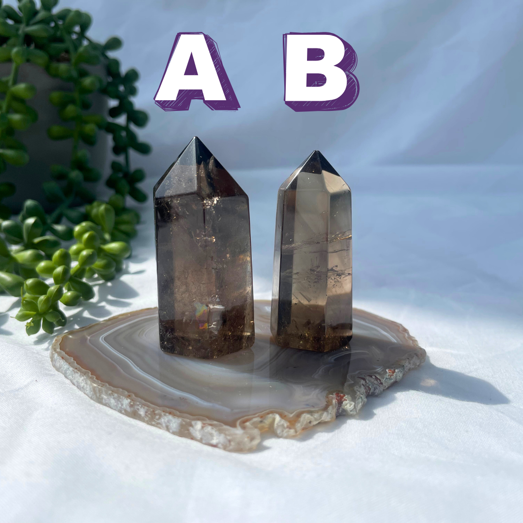 High Grade Smoky Quartz Towers