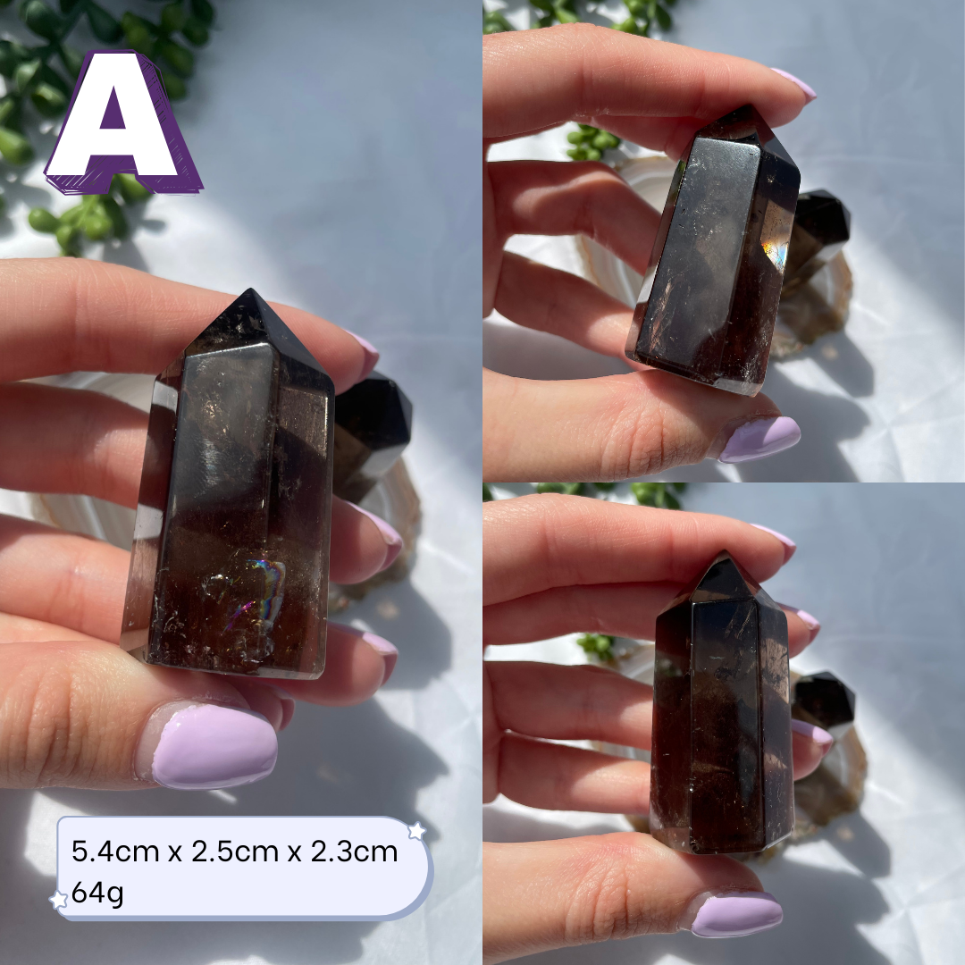 High Grade Smoky Quartz Towers
