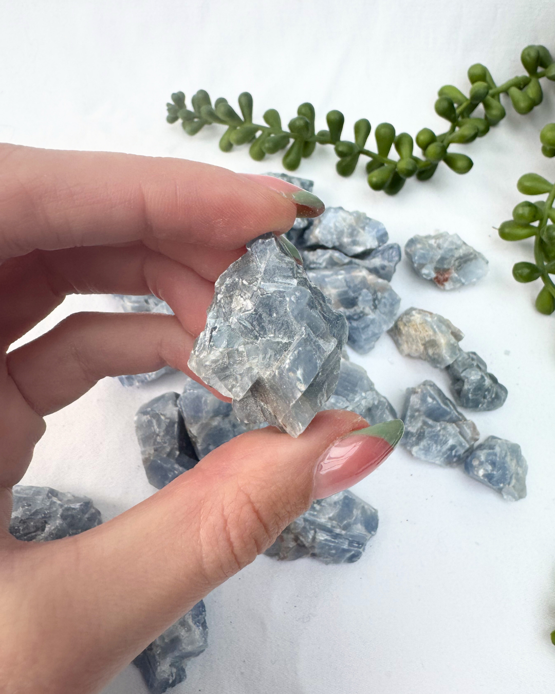 Blue Calcite | Small Chunks