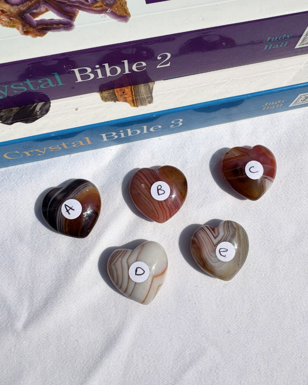 Carnelian Mini Hearts