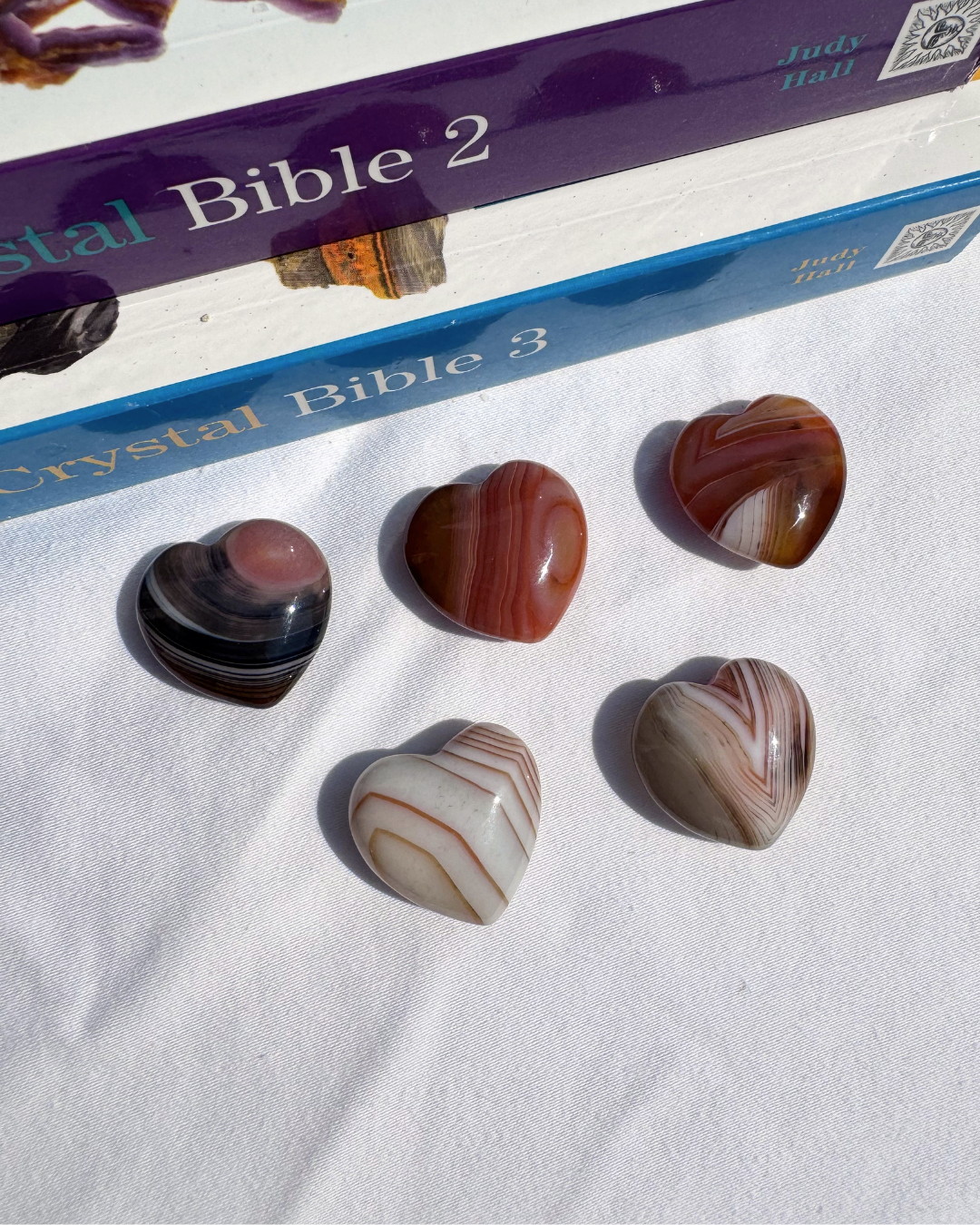 Carnelian Mini Hearts