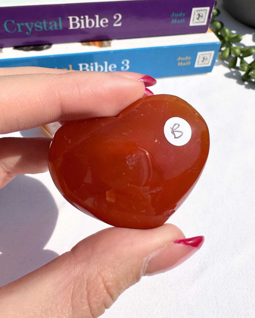 Carnelian Geode Hearts
