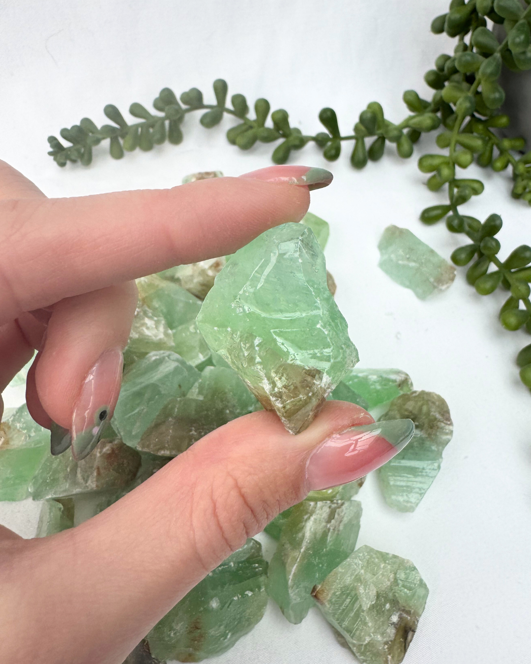 Green Calcite | Small Chunks