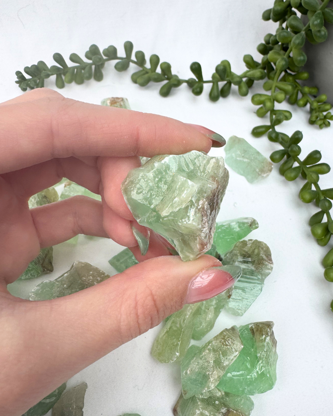 Green Calcite | Small Chunks