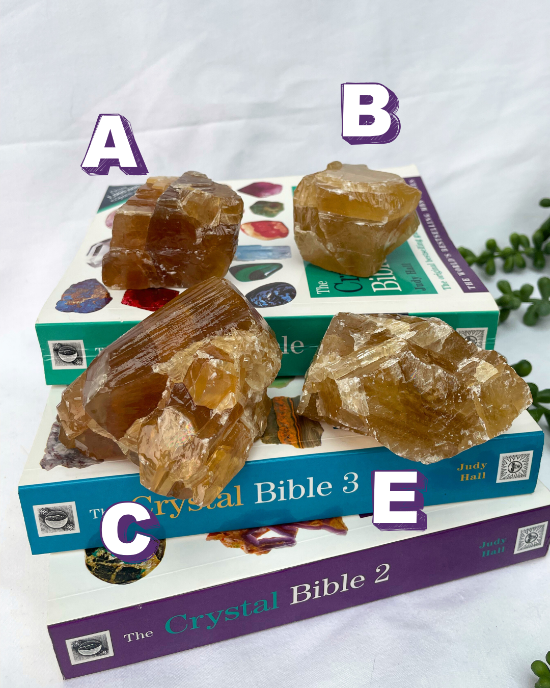 Honey Calcite Chunks