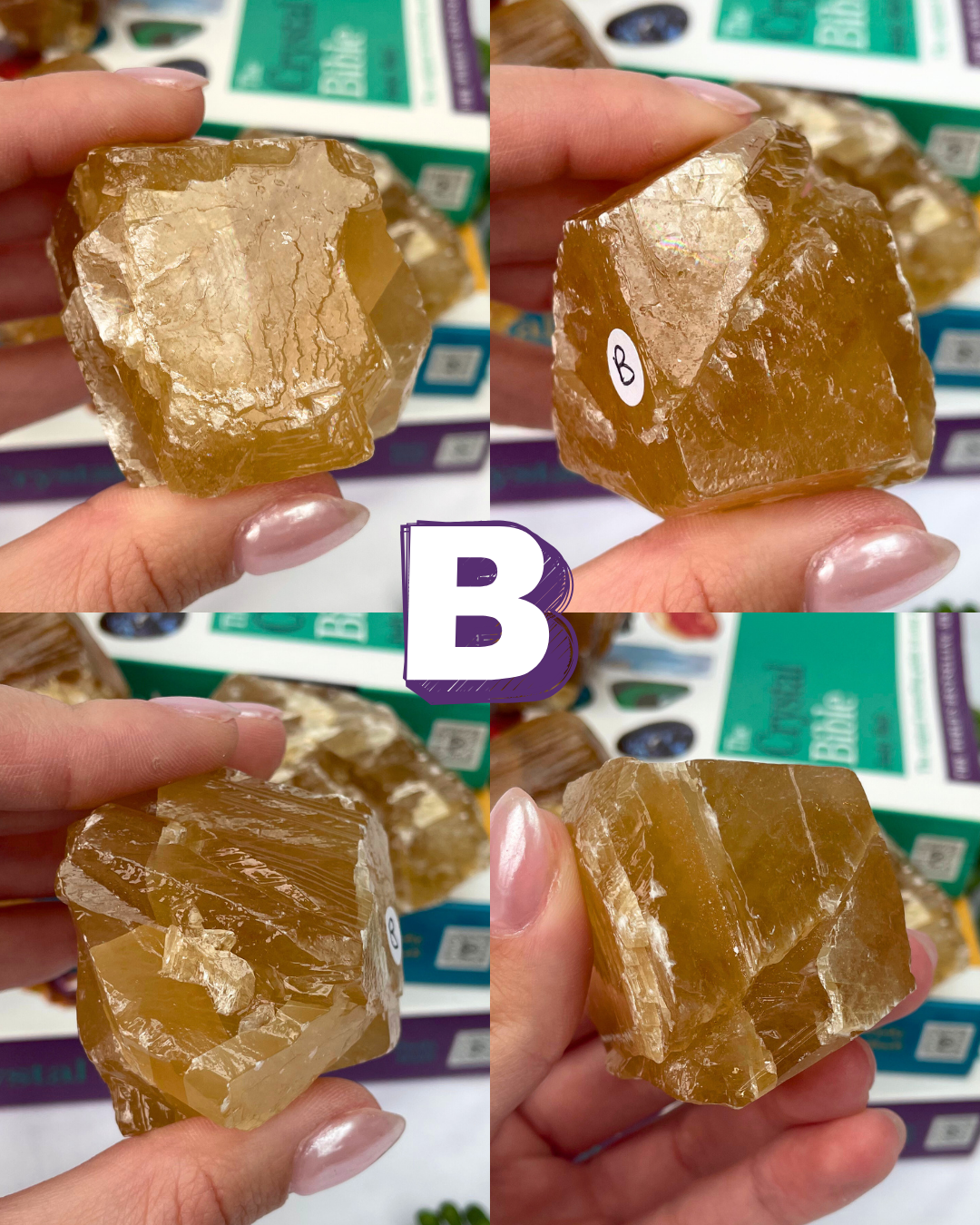Honey Calcite Chunks