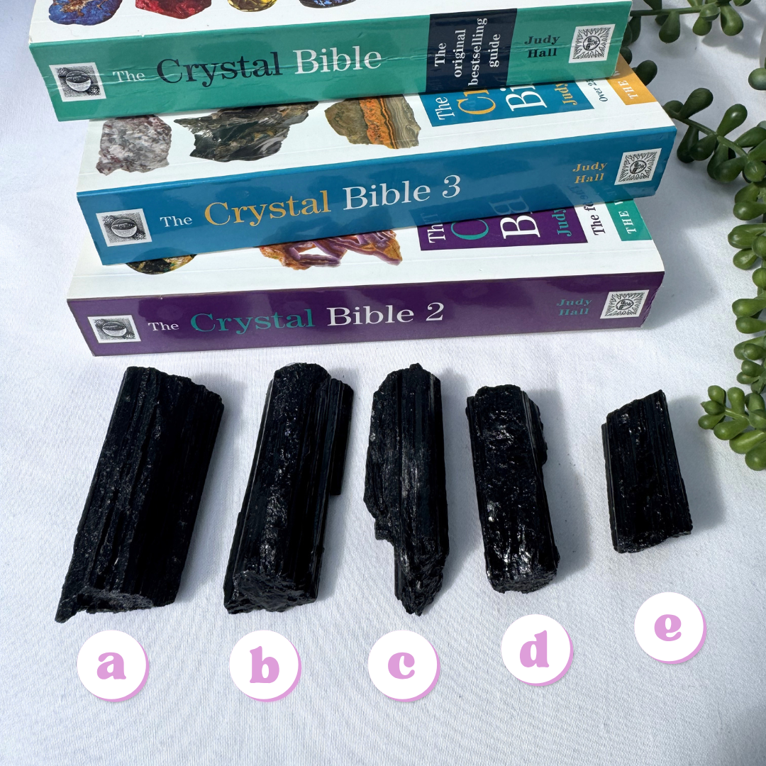 Raw High-grade Black Tourmaline