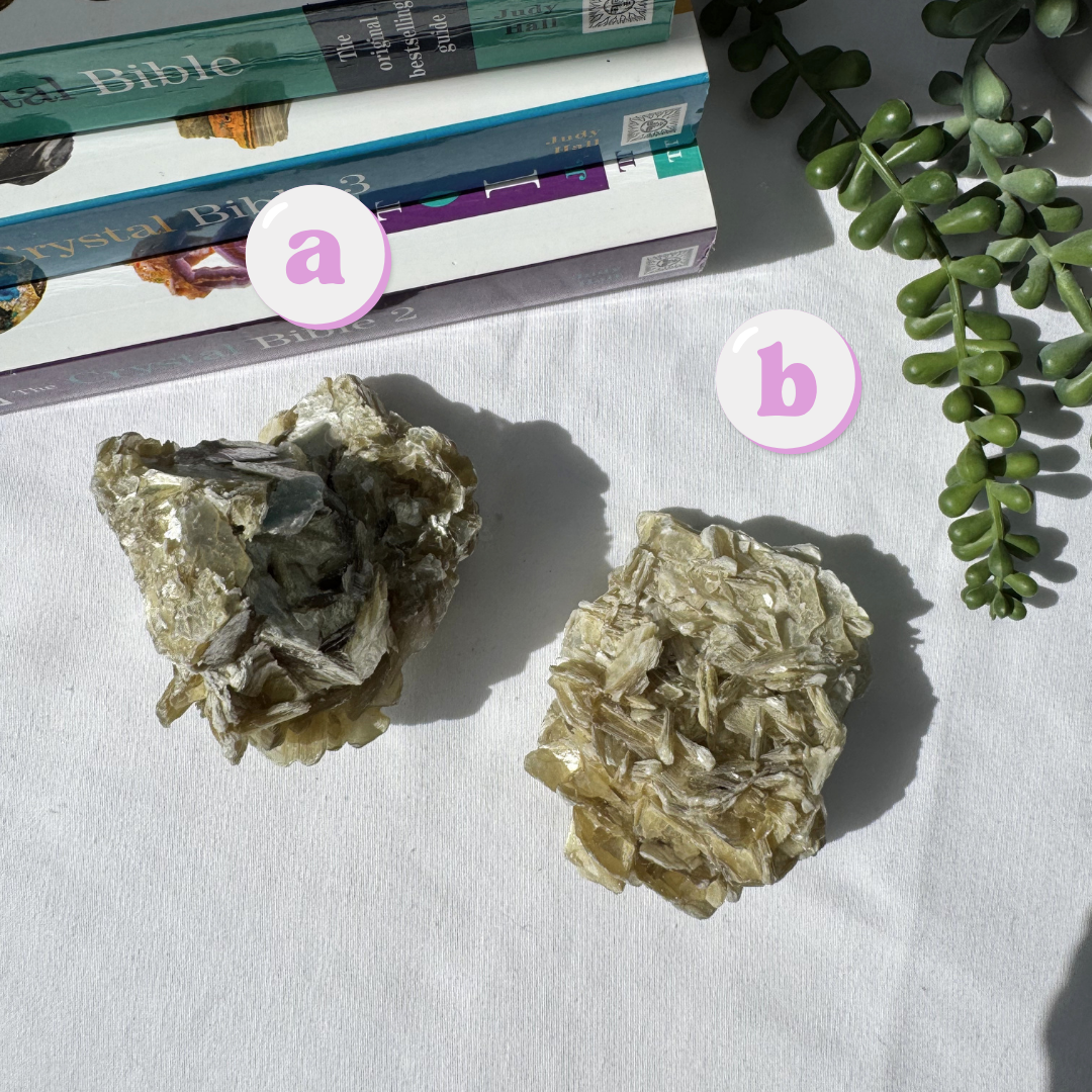 Golden Mica Raw Pieces