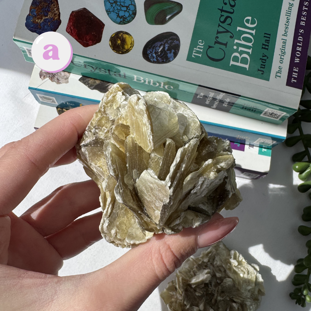 Golden Mica Raw Pieces