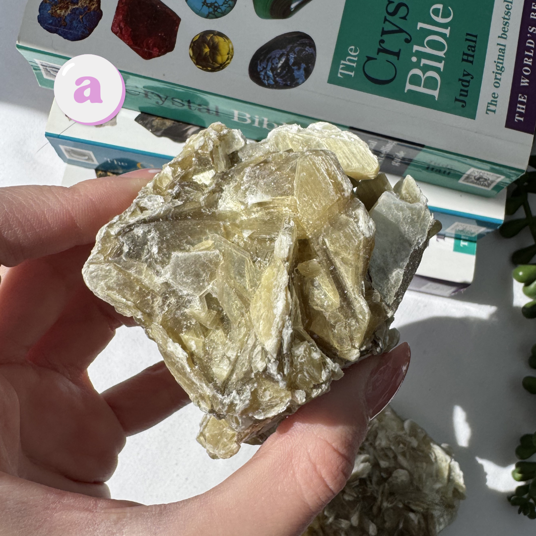 Golden Mica Raw Pieces