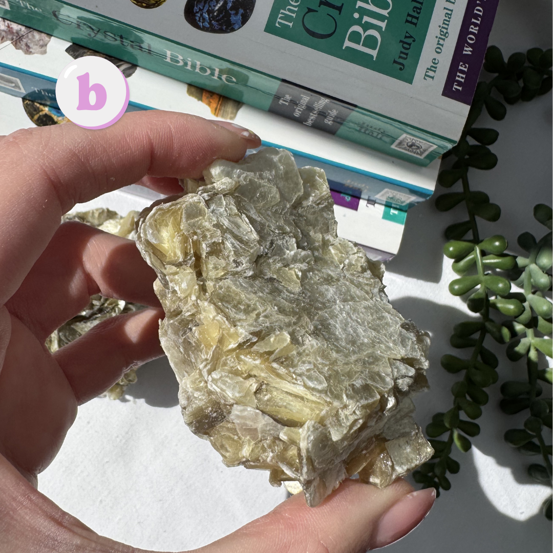 Golden Mica Raw Pieces