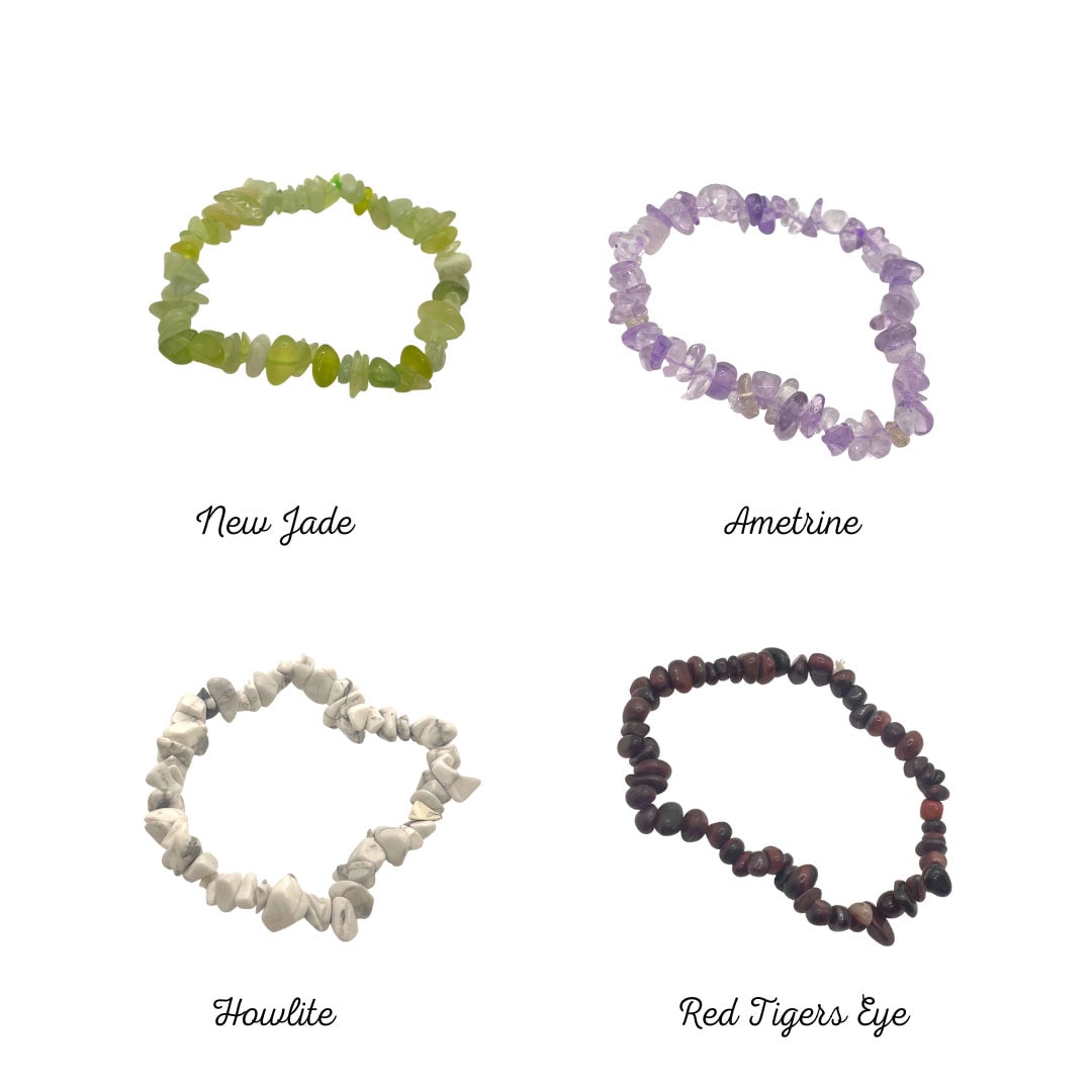 NEW Crystal Chip Bracelets