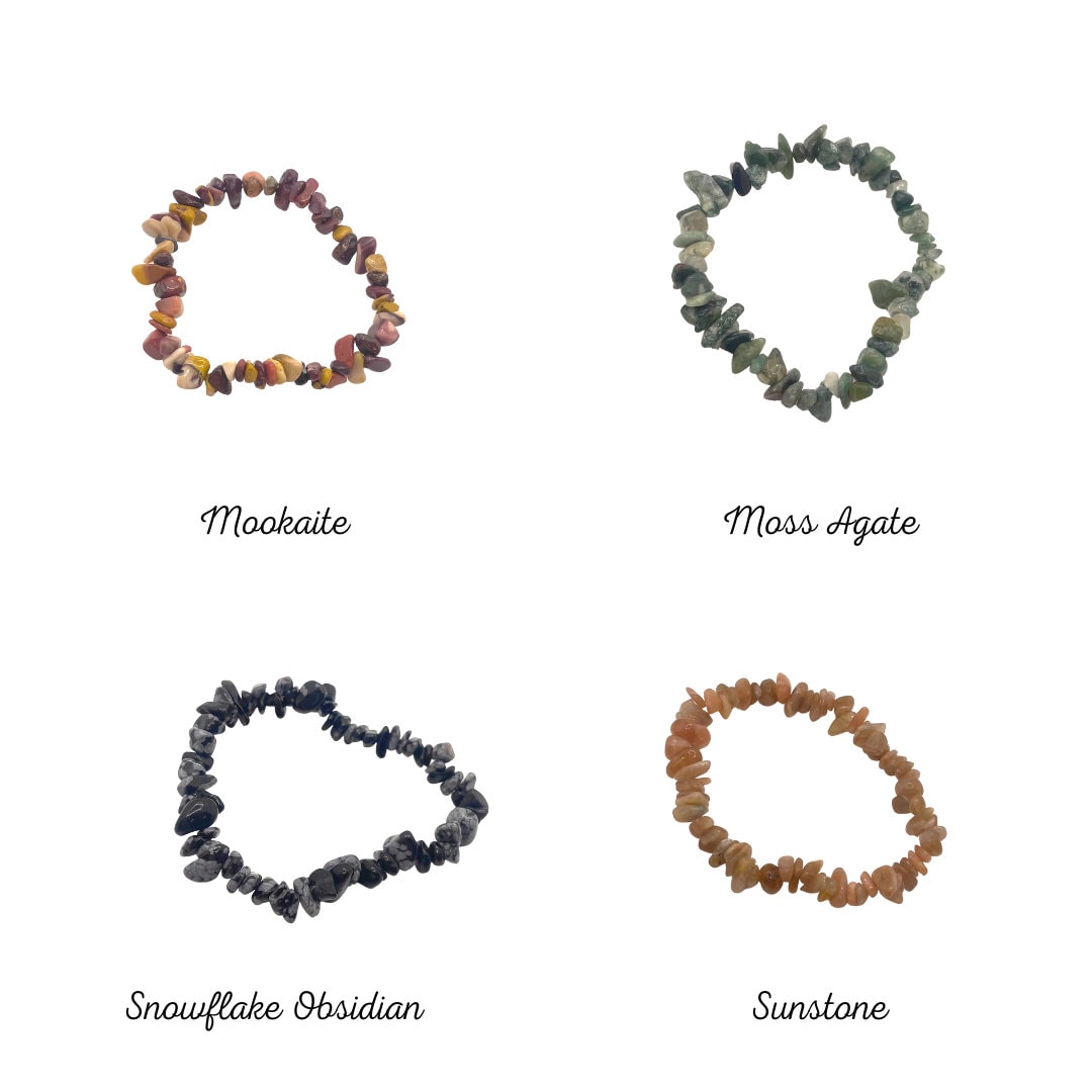 NEW Crystal Chip Bracelets