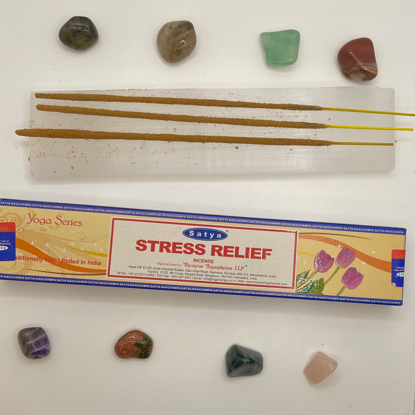 Satya Stress Relief Incense Box