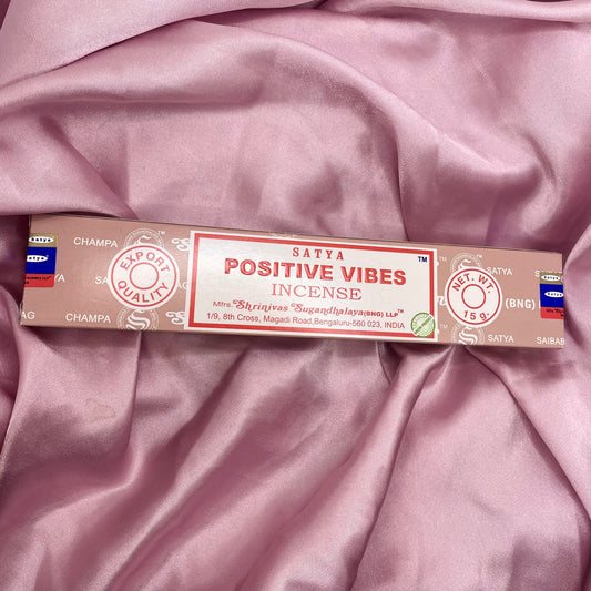 Satya Positive Vibes Incense Box