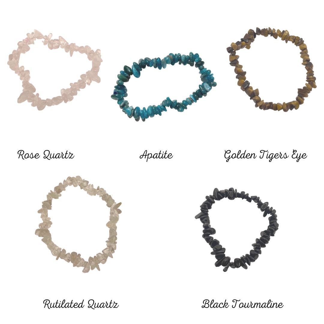 NEW Crystal Chip Bracelets