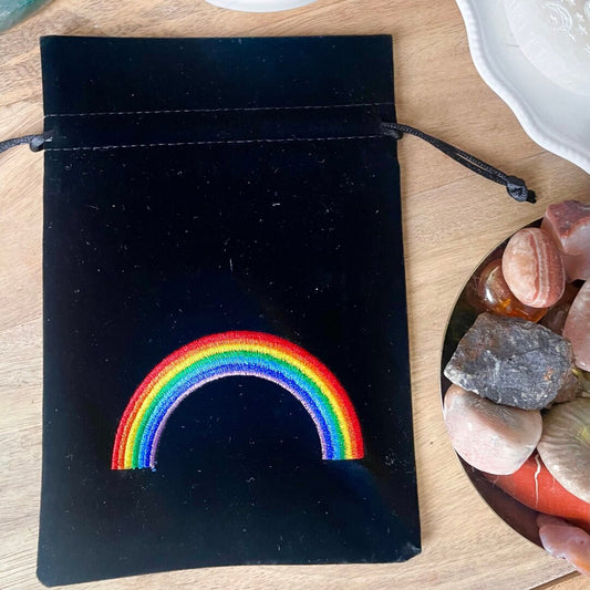 Rainbow Tarot / Crystal bag