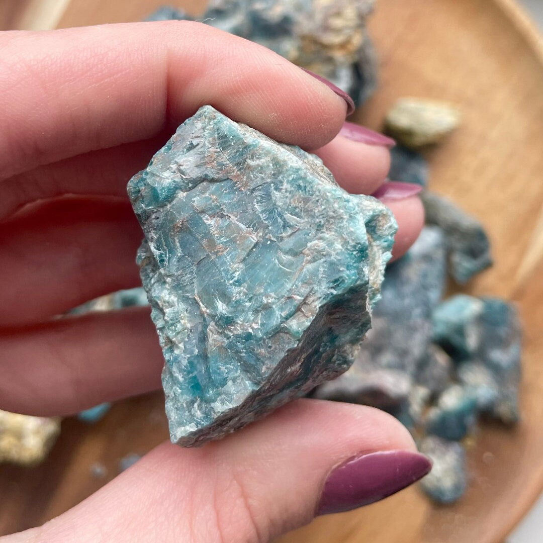 Raw Apatite Chunks - High Quality - Various Sizes