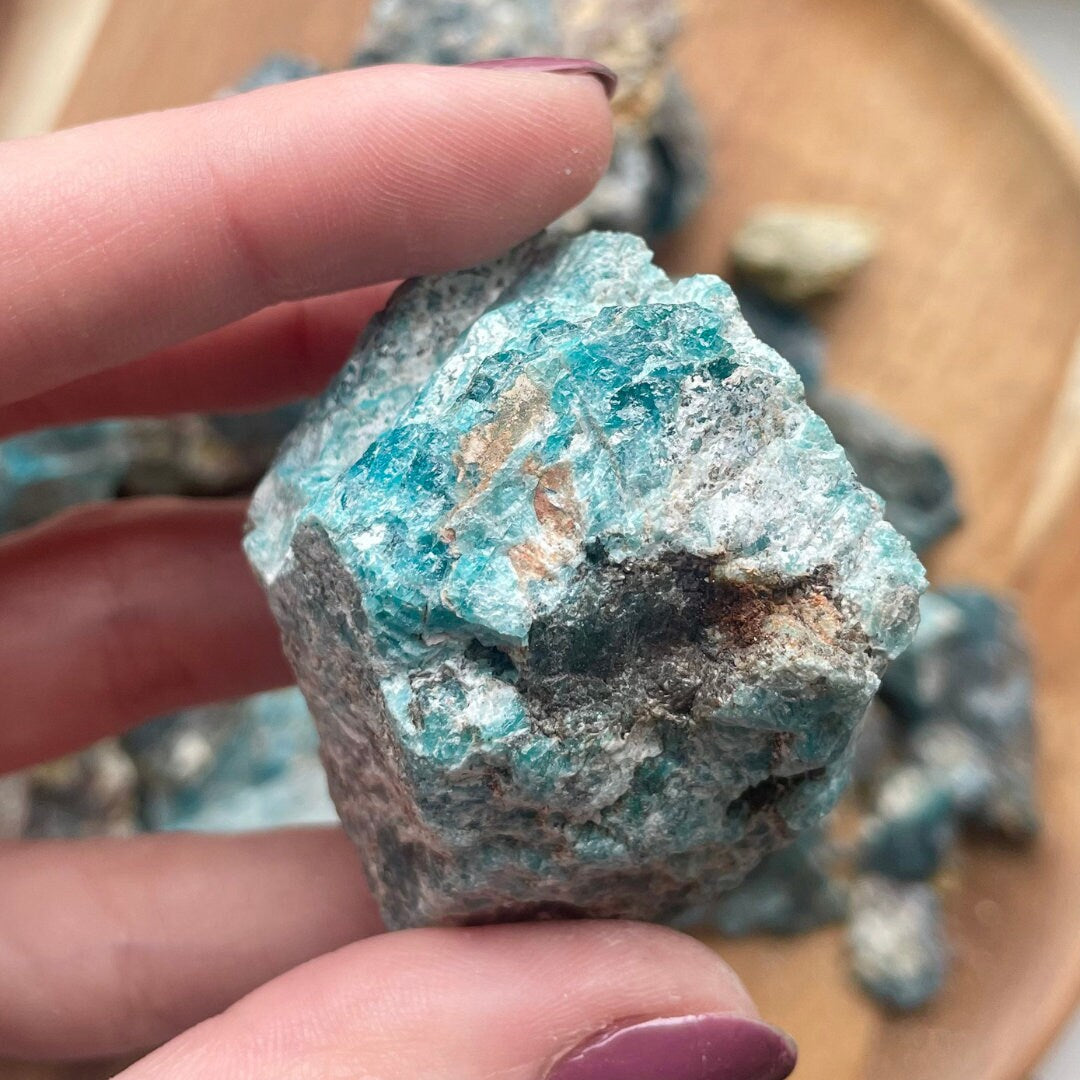 Raw Apatite Chunks - High Quality - Various Sizes