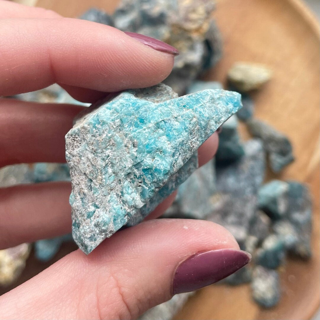 Raw Apatite Chunks - High Quality - Various Sizes