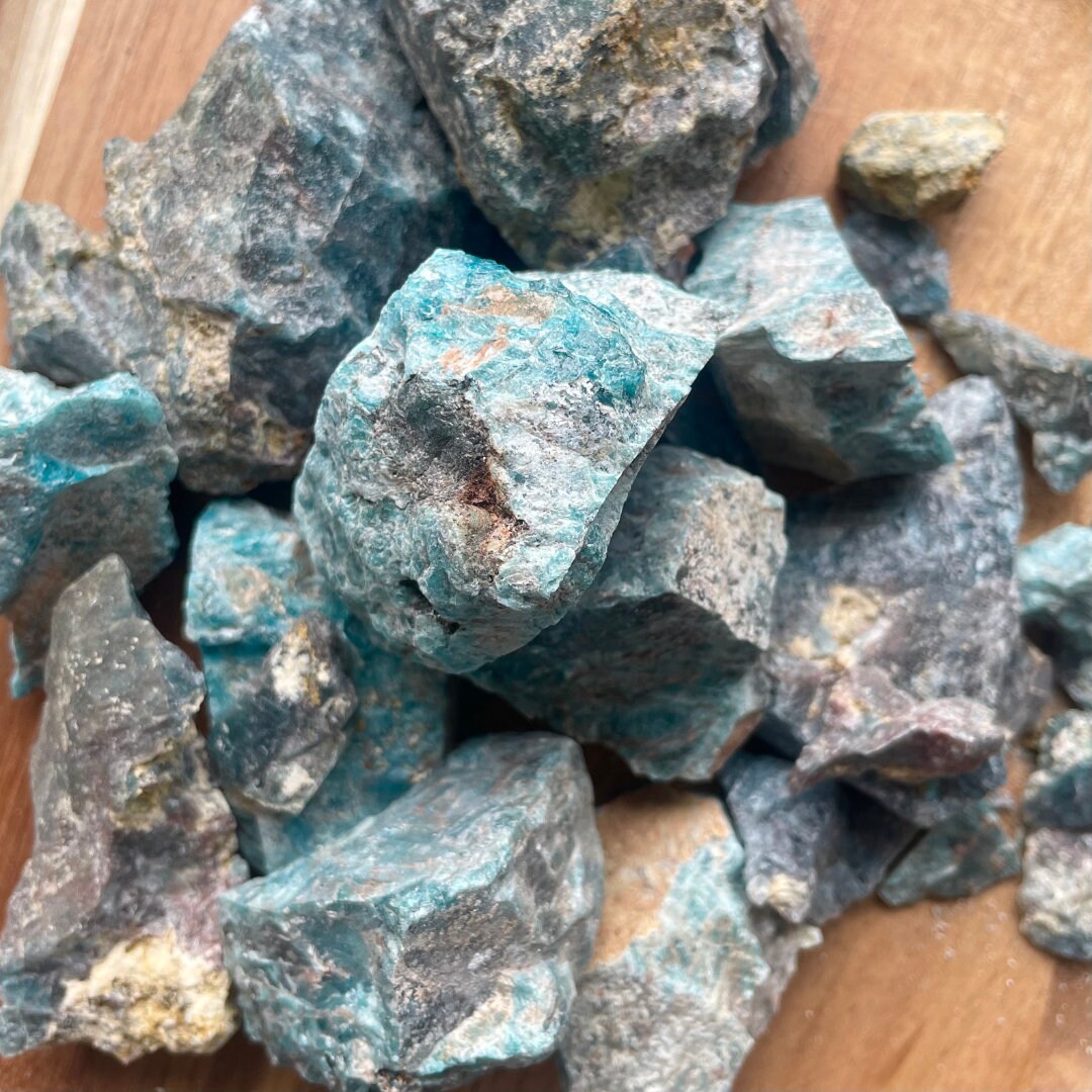 Raw Apatite Chunks - High Quality - Various Sizes