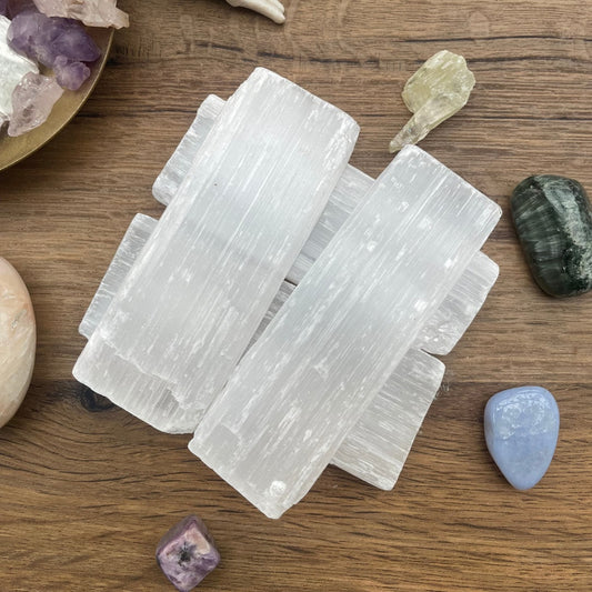 Selenite Raw Bars